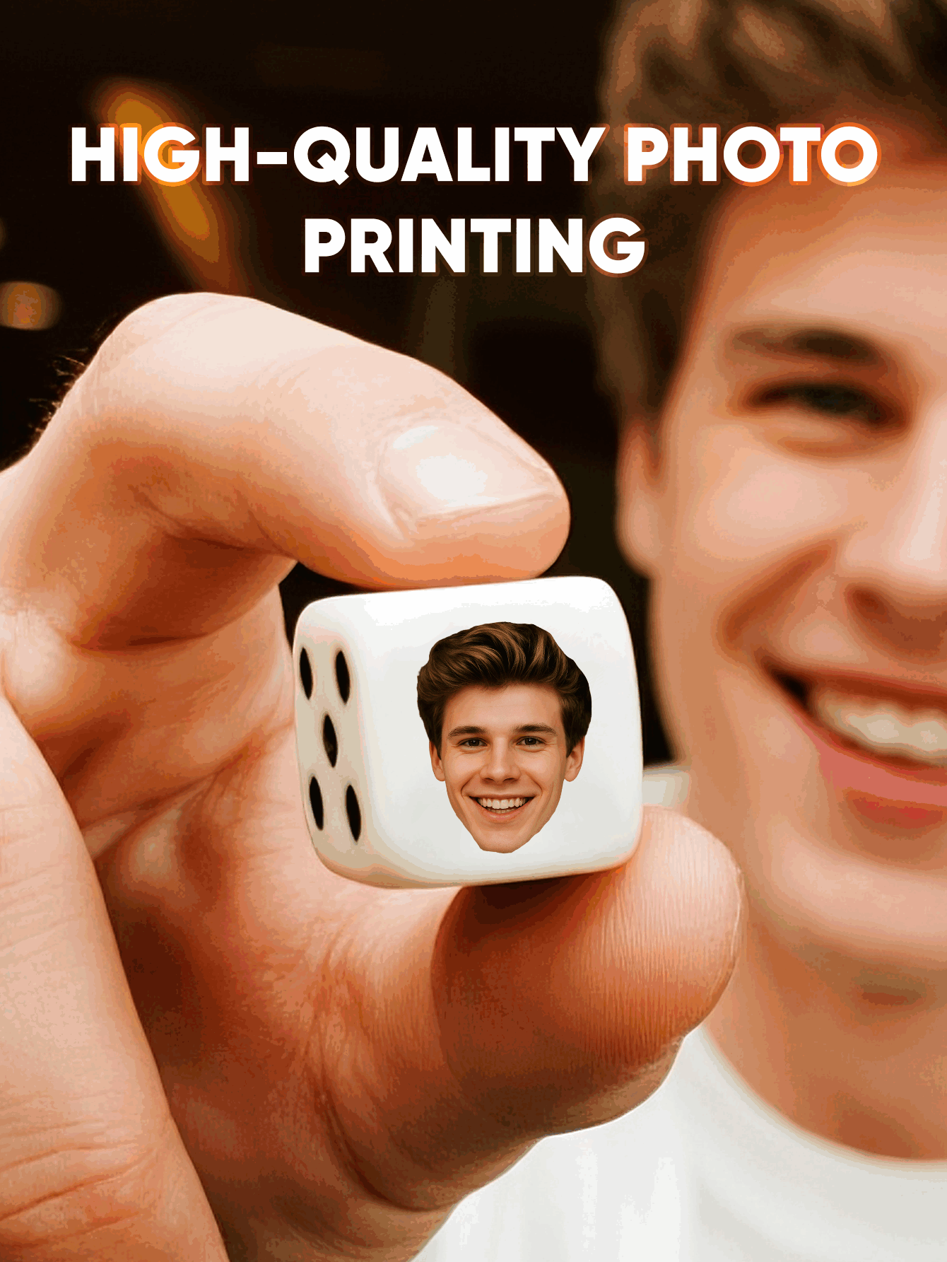 Custom Face Dice Personalized  - огляд і ціна Party Games For Christmas