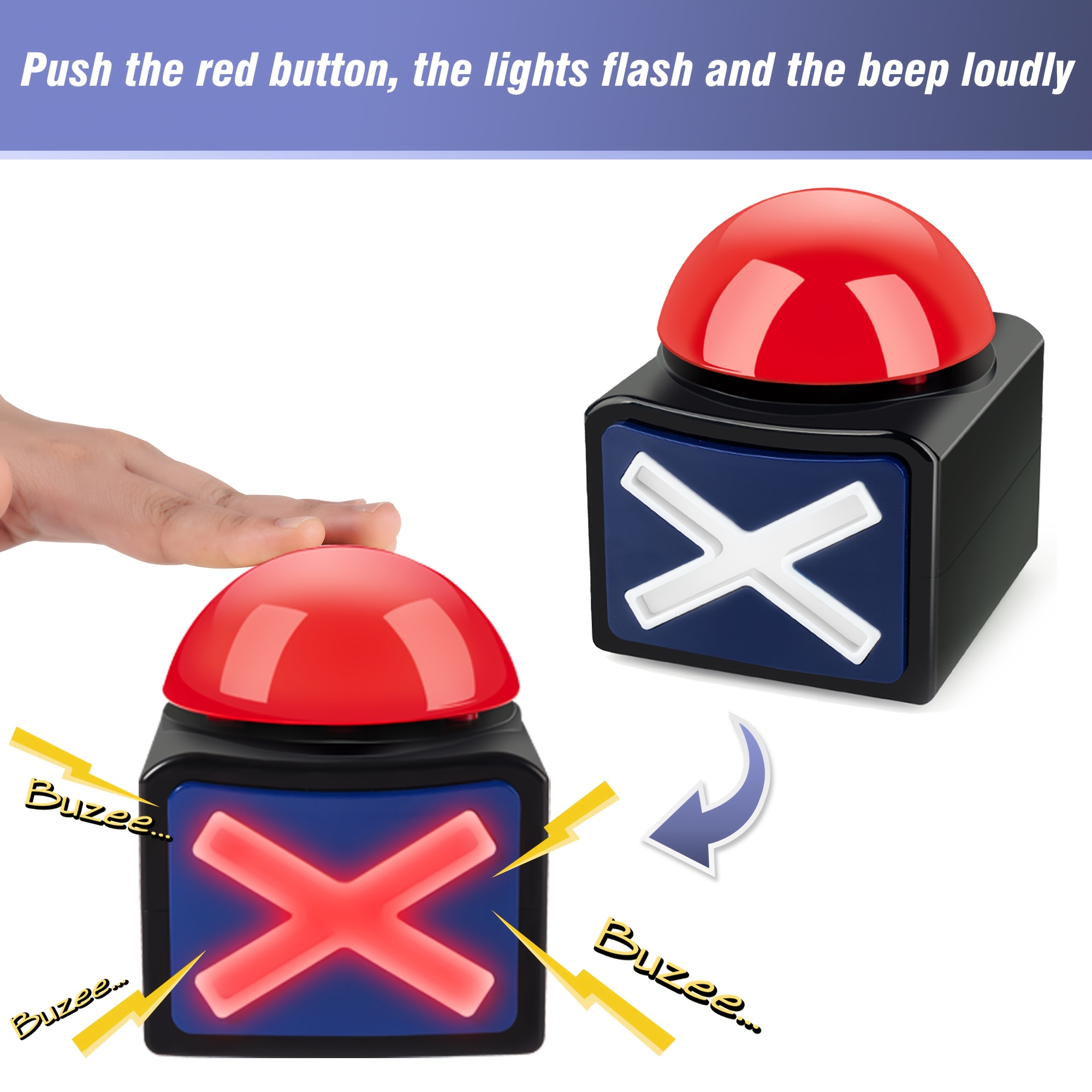 Black and Red Light-Up Sound B - огляд і ціна Party Games Night